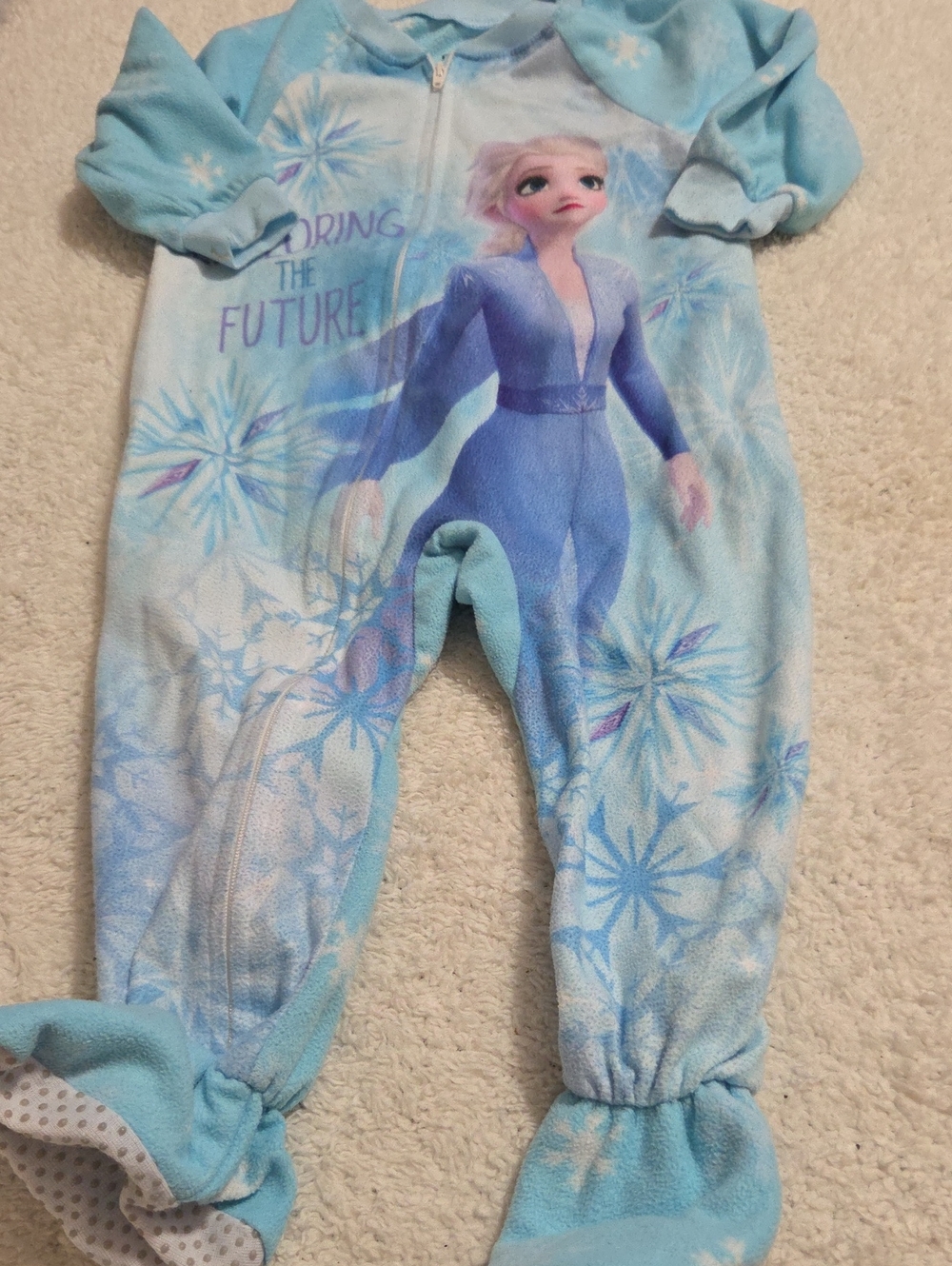 DISNEY FROZEN II FOOTED PAJAMAS